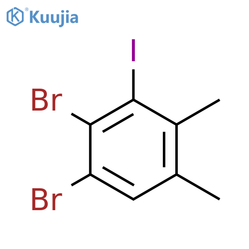 Benzene, 1,2-dibromo-3-iodo-4,5-dimethyl- structure