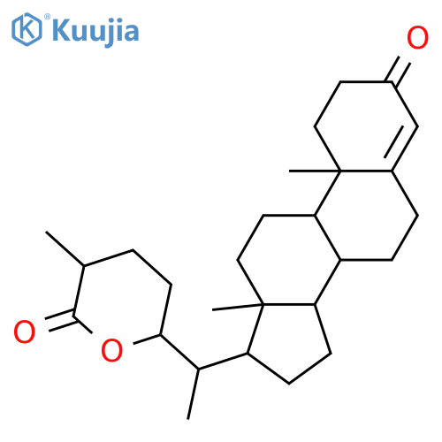 Cholest-4-en-26-oicacid, 22-hydroxy-3-oxo-, d-lactone, (22R,25S)- (9CI) structure