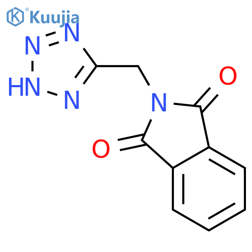 2-[(5-Tetrazolyl)methyl]isoindoline-1,3-dione structure