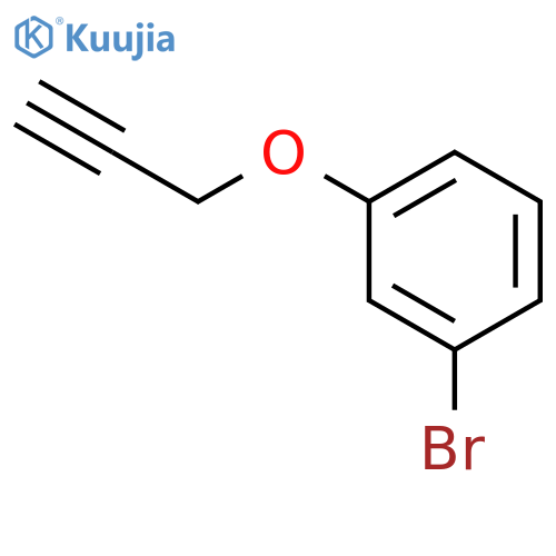 1-Bromo-3-(prop-2-yn-1-yloxy)benzene structure