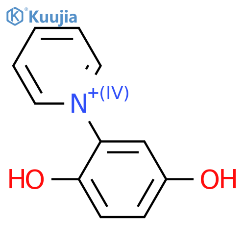 N-(2,5-Dihydroxyphenyl)pyridinium(1+) structure