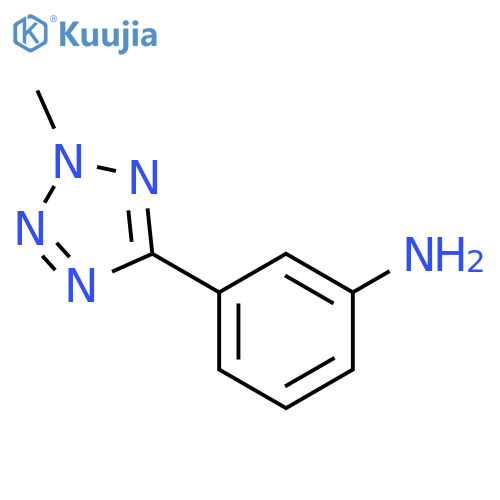 3-(2-Methyl-2H-tetrazol-5-yl)aniline structure