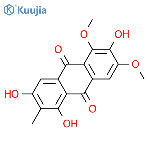 1,2,3,5,7-Pentahydroxy-6-methylanthraquinone; 1,3-Di-Me ether structure