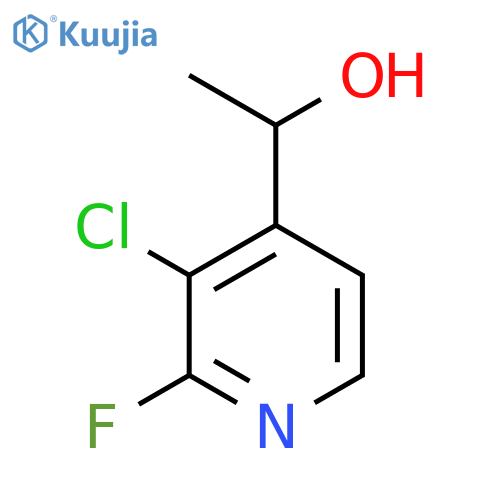 1-(3-Chloro-2-fluoropyridin-4-yl)ethanol structure
