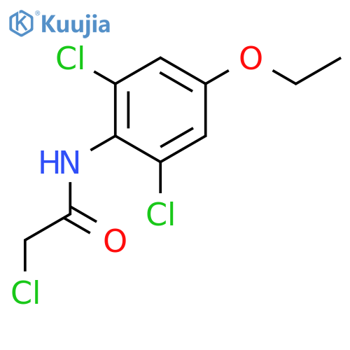 2-Chloro-N-(2,6-dichloro-4-ethoxyphenyl)acetamide structure