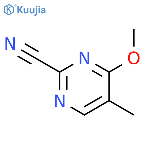 4-Methoxy-5-methylpyrimidine-2-carbonitrile structure