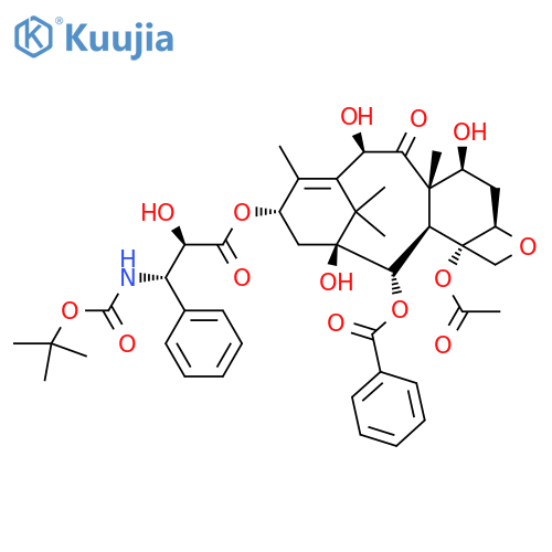 Docetaxel structure
