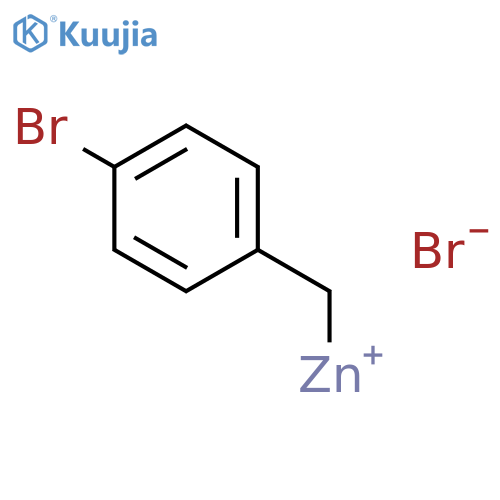 4-Bromobenzylzinc bromide, 0.50 M in THF structure