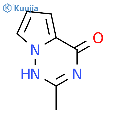 2-methyl-3H,4H-pyrrolo[2,1-f][1,2,4]triazin-4-one structure
