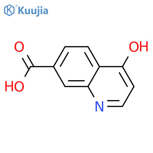 4-Hydroxyquinoline-7-carboxylic acid structure