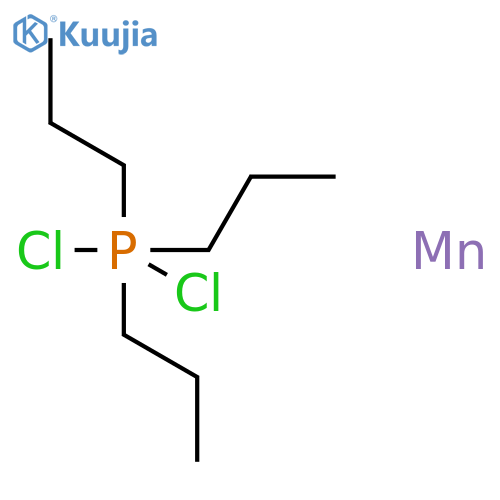 Manganese, dichloro(tripropylphosphine)- structure