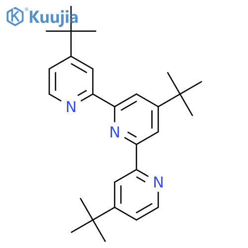 4,4',4''-Tri-tert-butyl-2,2':6',2''-terpyridine structure