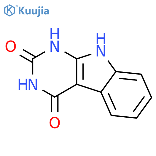 1H-Pyrimido[4,5-b]indole-2,4(3H,9H)-dione structure