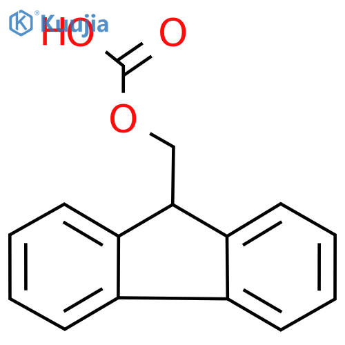 9H-Fluorene-9-methanol, hydrogen carbonate structure