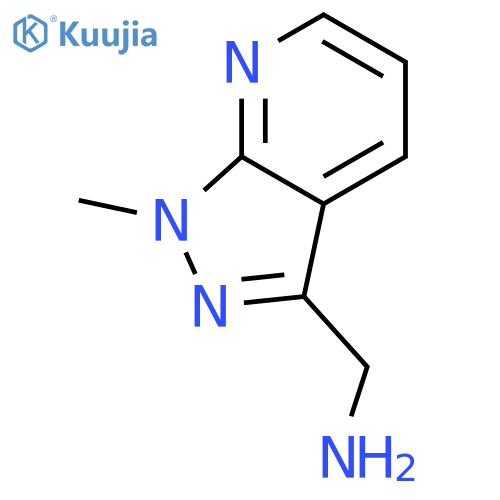 {1-methyl-1H-pyrazolo[3,4-b]pyridin-3-yl}methanamine structure