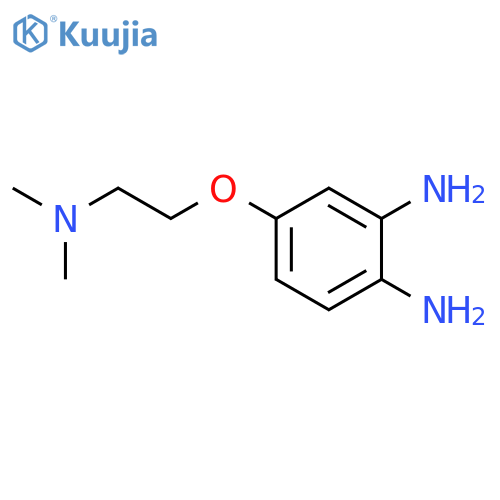 4-(2-(dimethylamino)ethoxy)benzene-1,2-diamine structure