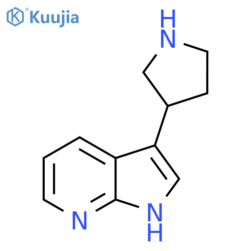 3-(Pyrrolidin-3-YL)-1H-pyrrolo[2,3-B]pyridine structure