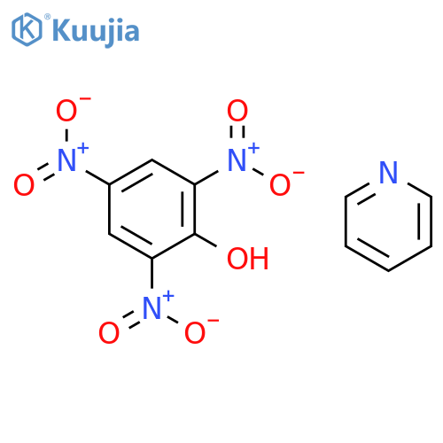 Phenol,2,4,6-trinitro-, compd. with pyridine (1:1) structure
