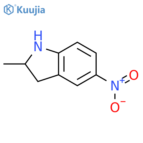 2-methyl-5-nitroindoline structure