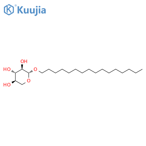 Hexadecyl-D-xylopyranoside structure