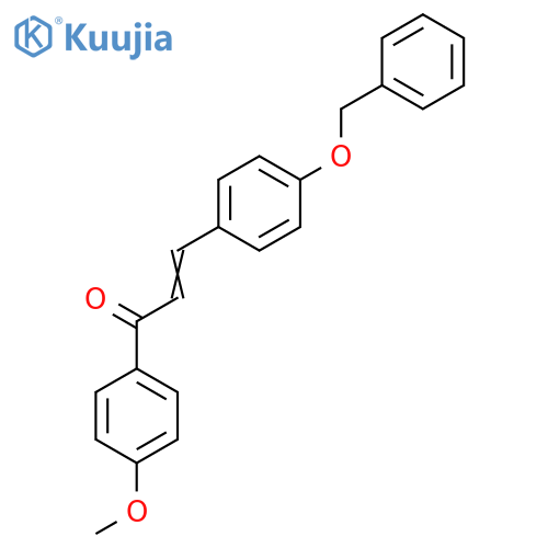 1-(4-Methoxyphenyl)-3-(4-phenylmethoxyphenyl)prop-2-en-1-one structure