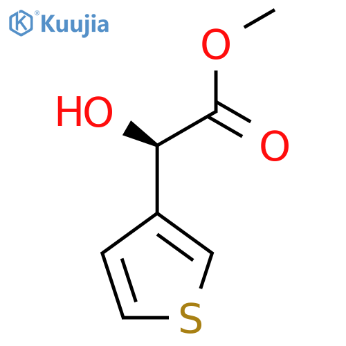 (R)-Methyl 2-hydroxy-2-thiophene-3-ylacetate structure