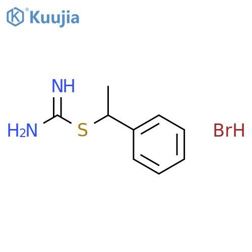 1-Phenylethyl imidothiocarbamate hydrobromide structure