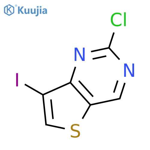 2-Chloro-7-iodothieno[3,2-d]pyrimidine structure