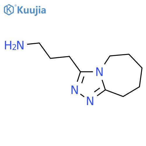 3-(6,7,8,9-Tetrahydro-5H-[1,2,4]triazolo[4,3-a]azepin-3-yl)-propylamine structure