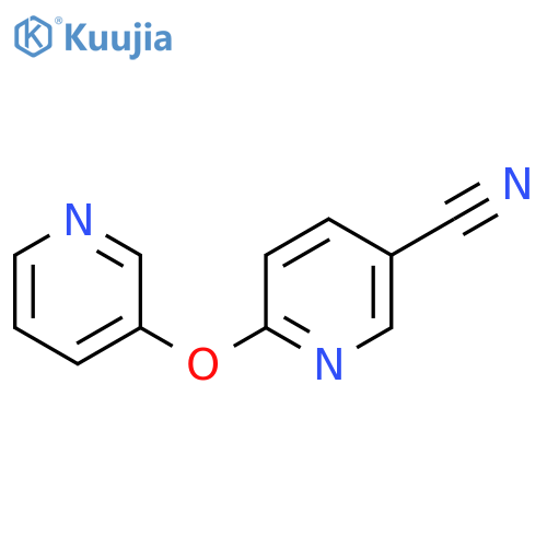6-(Pyridin-3-yloxy)pyridine-3-carbonitrile structure