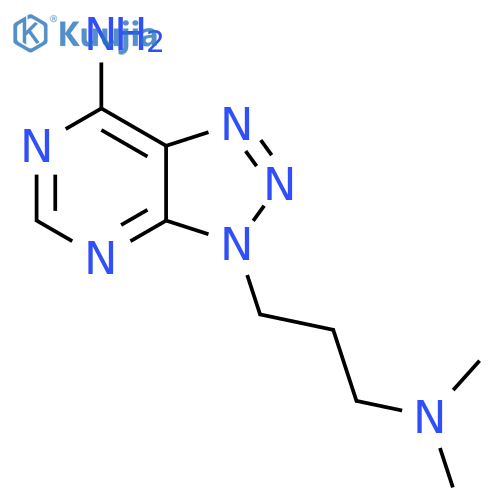3-3-(dimethylamino)propyl-3H-1,2,3triazolo4,5-dpyrimidin-7-amine structure