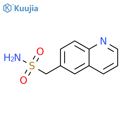 (quinolin-6-yl)methanesulfonamide structure