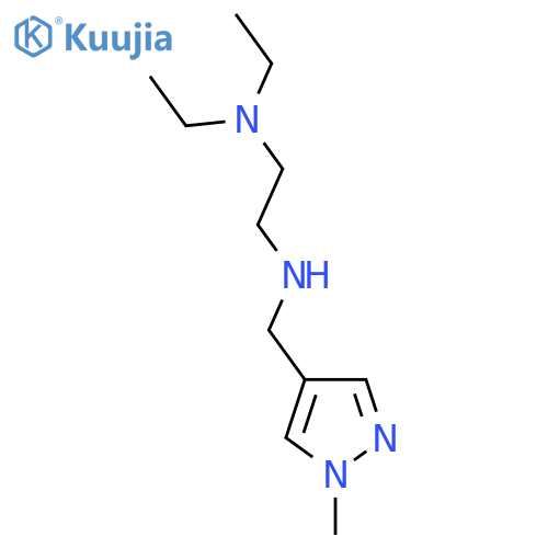 2-(diethylamino)ethyl(1-methyl-1H-pyrazol-4-yl)methylamine structure