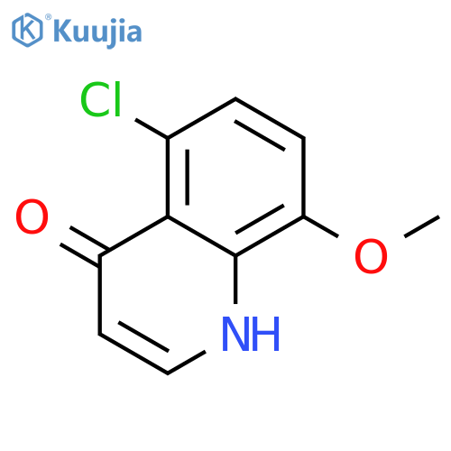 5-chloro-8-methoxy-1h-quinolin-4-one structure