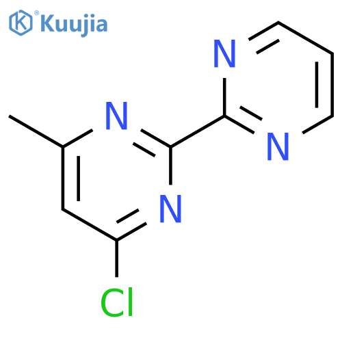 4-chloro-6-methyl-2,2'-bipyrimidine structure