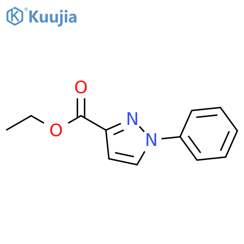 Ethyl 1-phenyl-1H-pyrazole-3-carboxylate structure