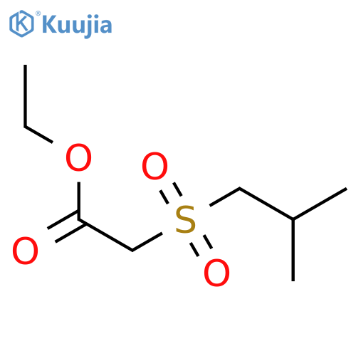 Ethyl (2-Methyl-propane-1-sulfonyl)-acetate structure