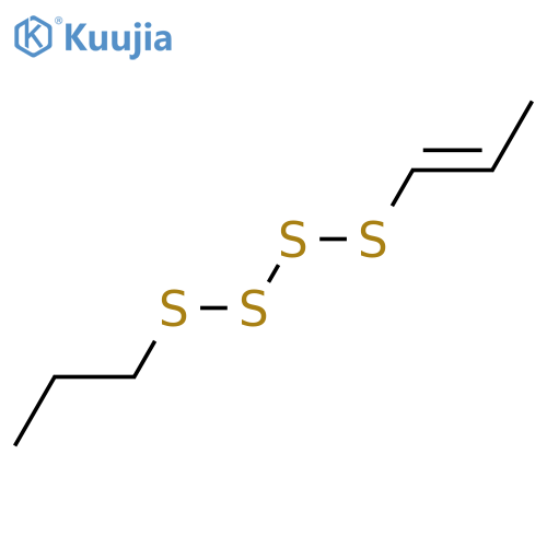 Tetrasulfide, (1Z)-1-propenyl propyl structure