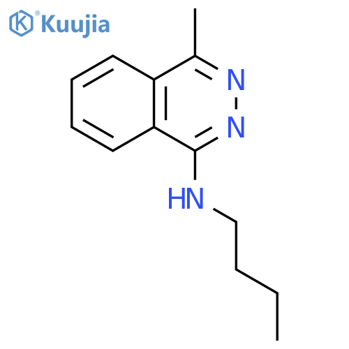 N-butyl-4-methylphthalazin-1-amine structure