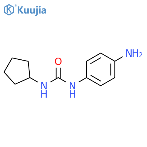 1-(4-Aminophenyl)-3-cyclopentylurea structure