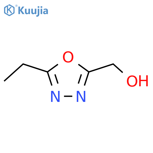 1,3,4-Oxadiazole-2-methanol, 5-ethyl- structure