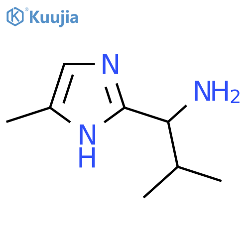 1H-Imidazole-2-methanamine, 5-methyl-α-(1-methylethyl)- structure