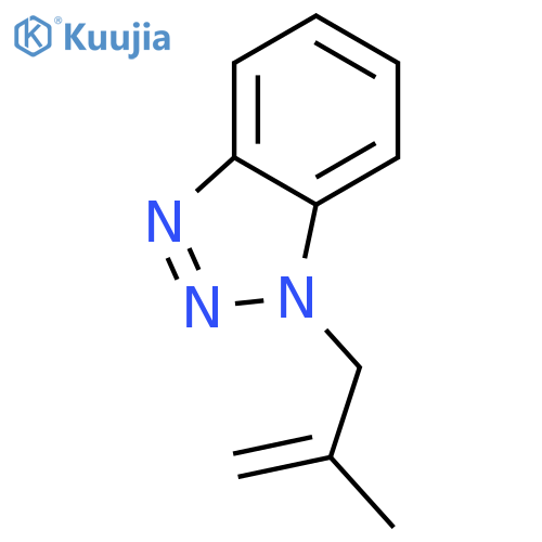 1-(2-Methyl-allyl)-1H-benzotriazole structure