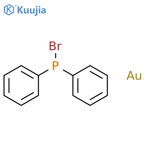 Gold, bromo(diphenylphosphine)- structure