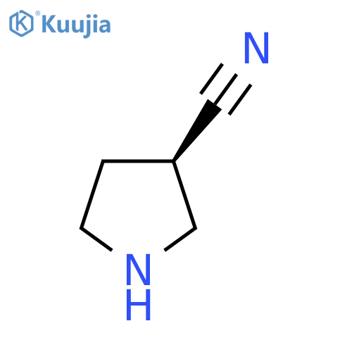 (3R)-pyrrolidine-3-carbonitrile structure