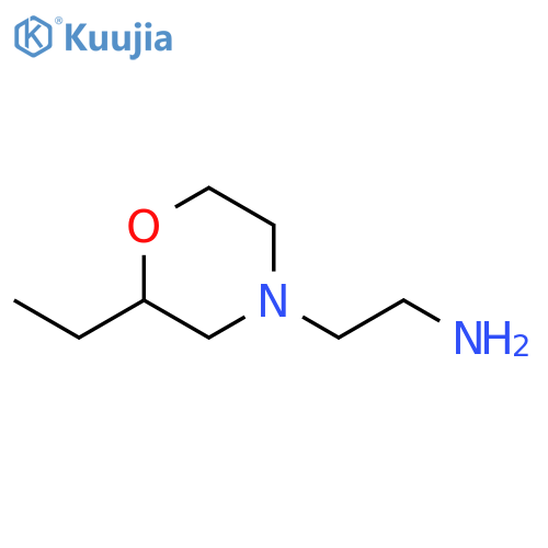 2-(2-ethylmorpholin-4-yl)ethan-1-amine structure