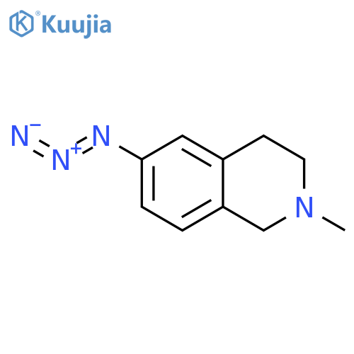 6-azido-2-methyl-1,2,3,4-tetrahydroisoquinoline structure