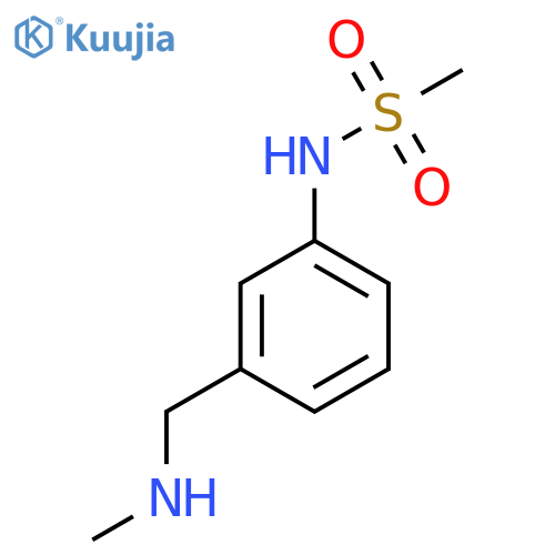 N-[3-(Methylaminomethyl)phenyl]methanesulfonamide structure