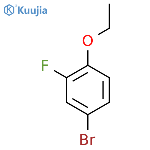 4-Bromo-1-ethoxy-2-fluorobenzene structure