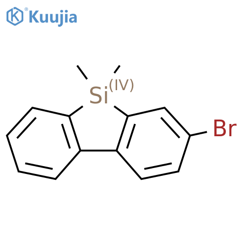 3-Bromo-5,5-dimethyl-5h-dibenzo[b,d]silole structure